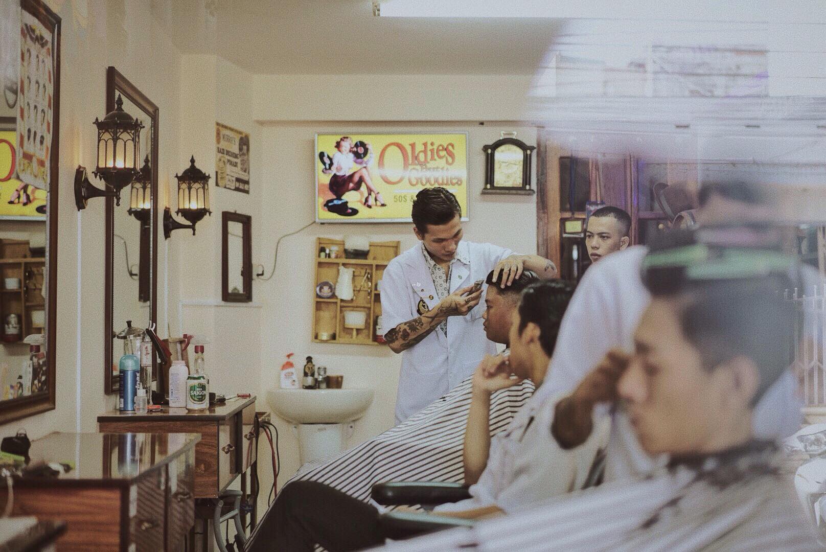 Top 8 Salon cắt tóc nam đẹp nhất Vũng Tàu -  Thom×Hien-Barber Shop