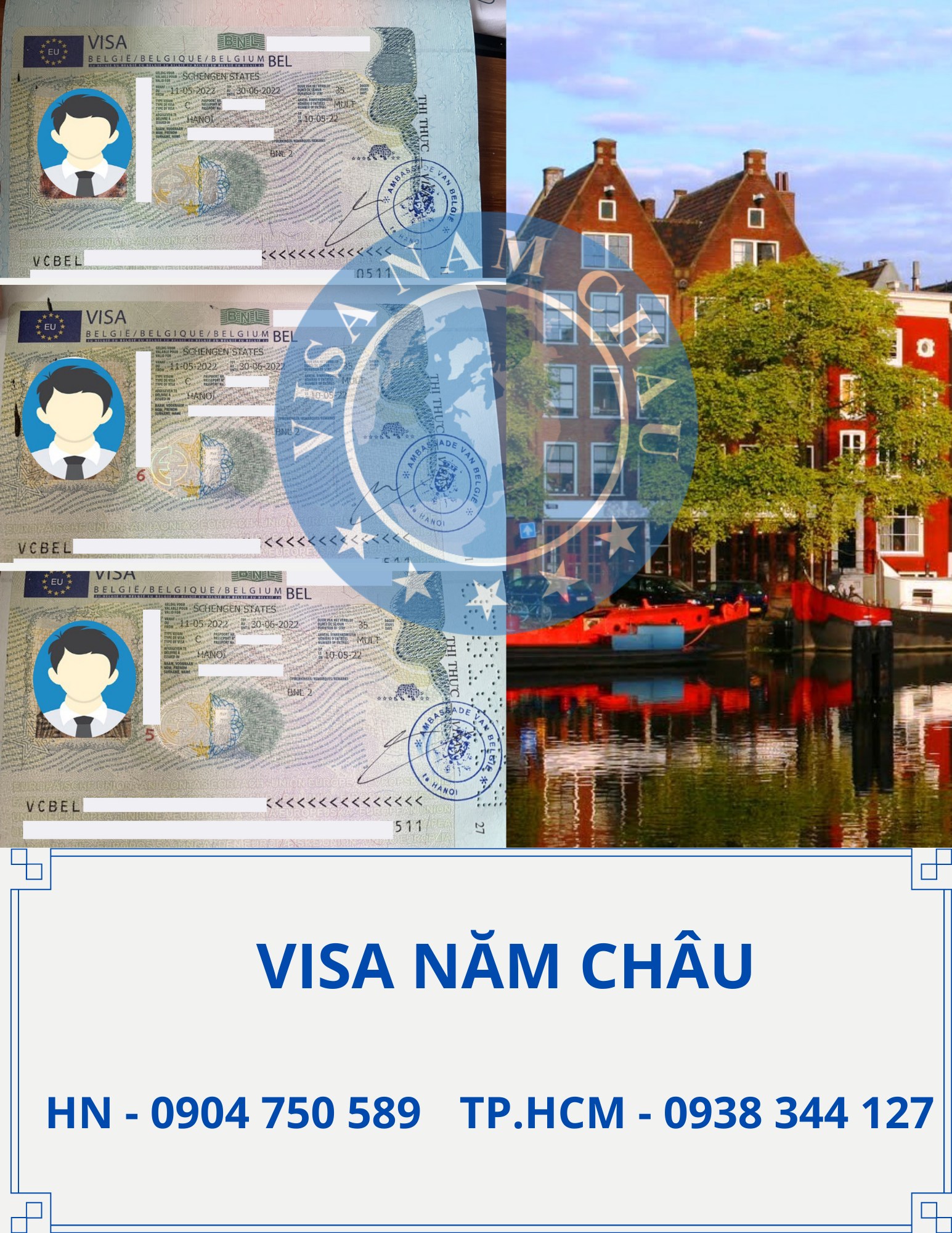 Top 9 dịch vụ làm visa nhanh chóng và uy tín nhất TPHCM -  Công ty TNHH Visa Năm Châu