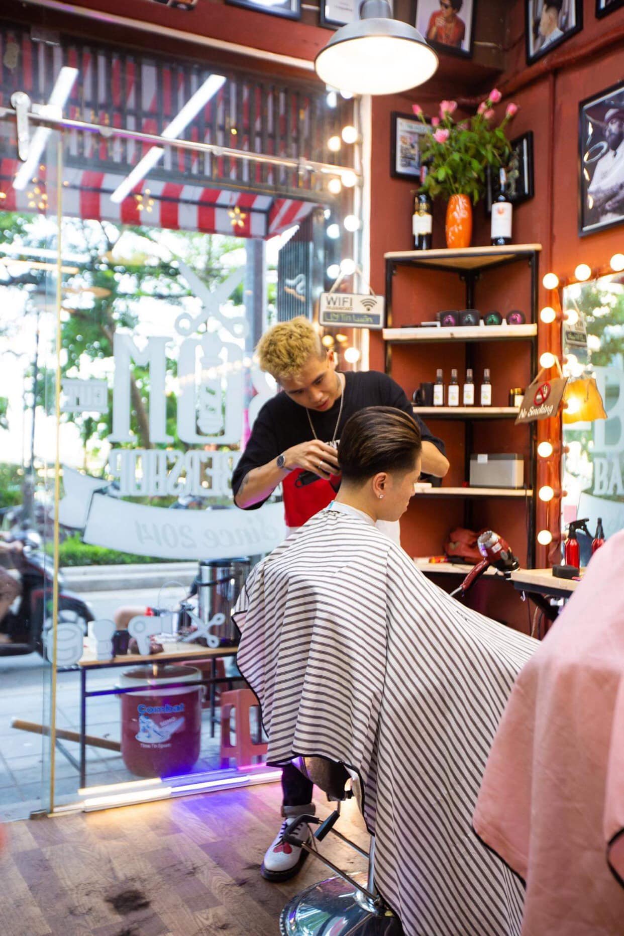 Top 6 Salon cắt tóc nam đẹp nhất Hà Nội -  Bờm Barbershop
