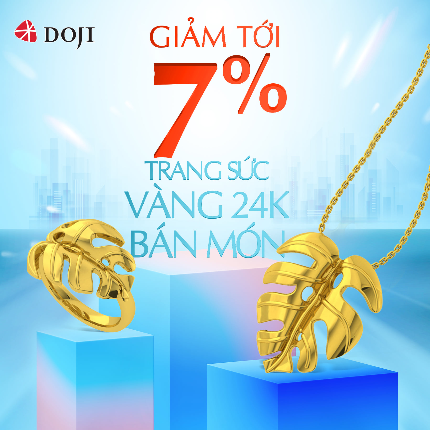 Top 7 tiệm vàng bạc đá quý uy tín nhất Đà Nẵng -  Trung tâm Vàng bạc Trang sức DOJI