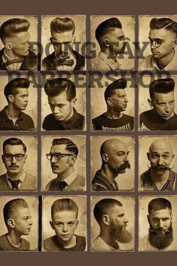 Top 10 Salon cắt tóc nam đẹp nhất TPHCM -  Đông Tây Barbershop