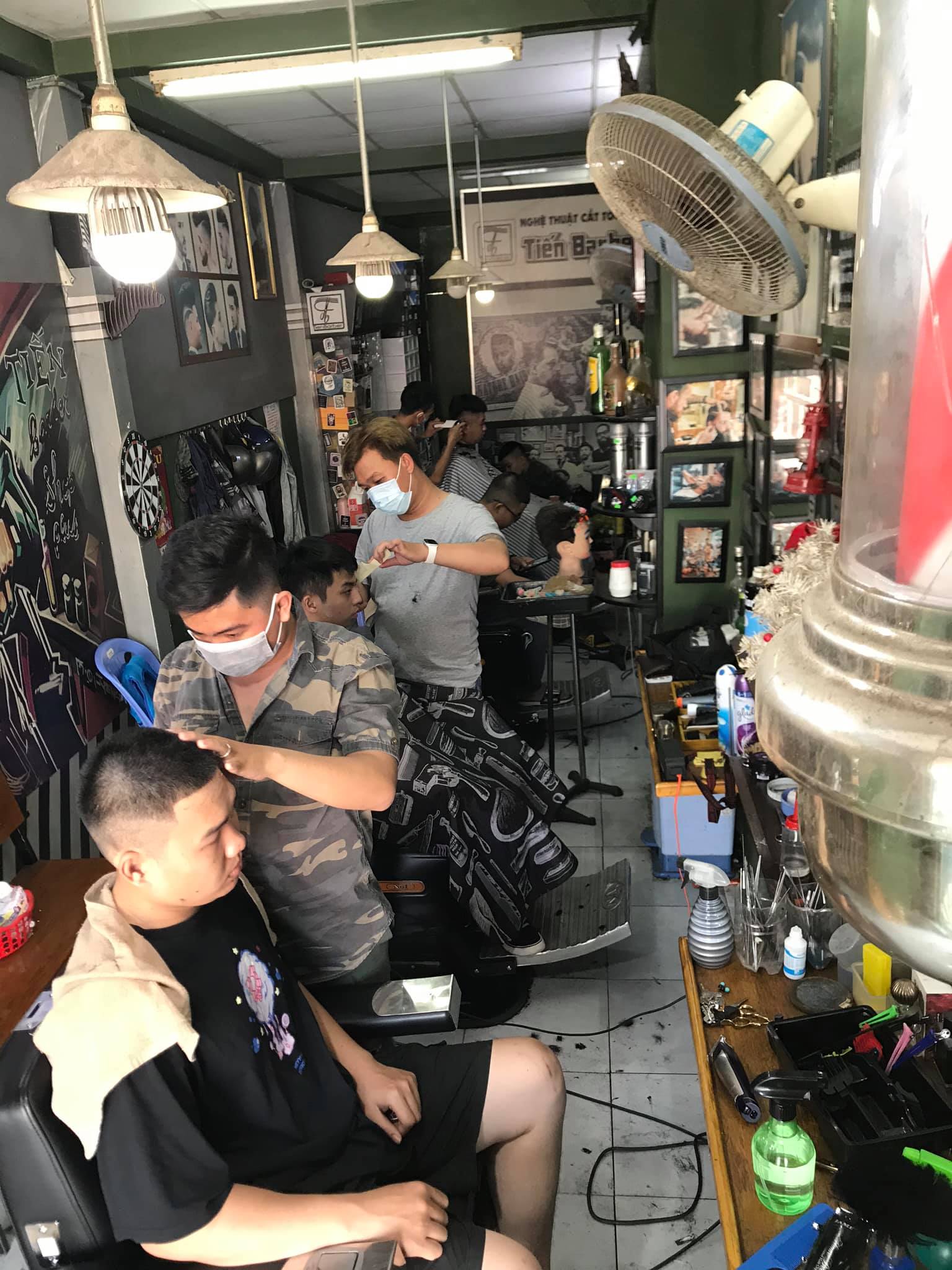 Top 8 Salon cắt tóc nam đẹp nhất Cần Thơ -  Tiến barbershop